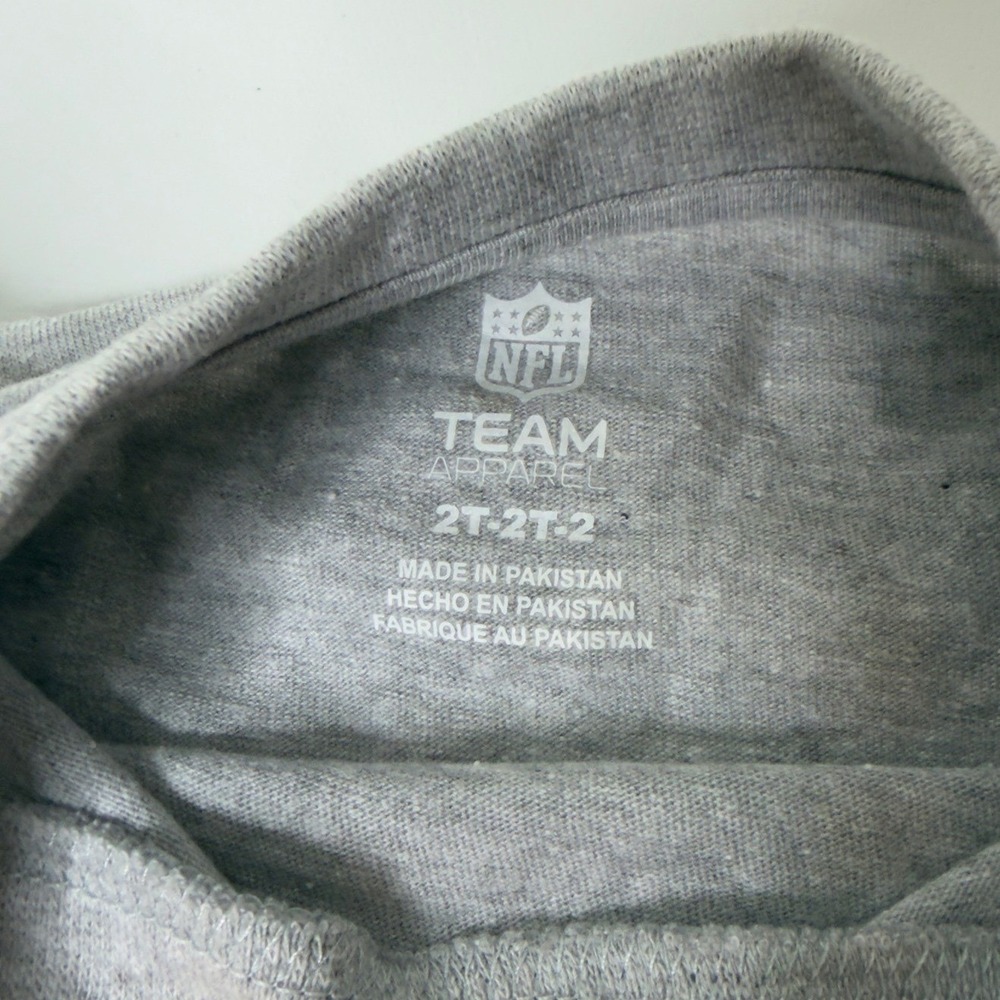 NFL Washington Commanders 2 Piece Set Grey Burgundy New Kids 2T - Picture 5 of 8